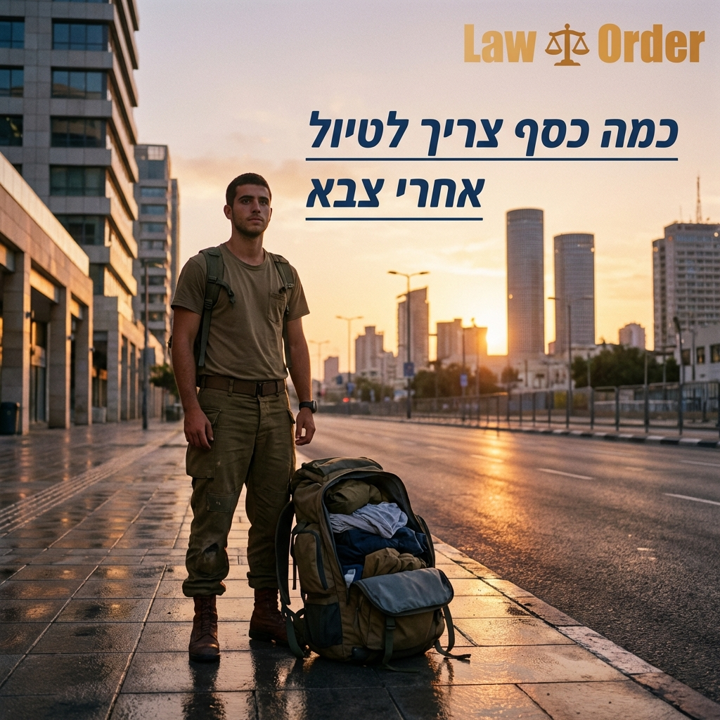 כמה כסף צריך לטיול אחרי צבא