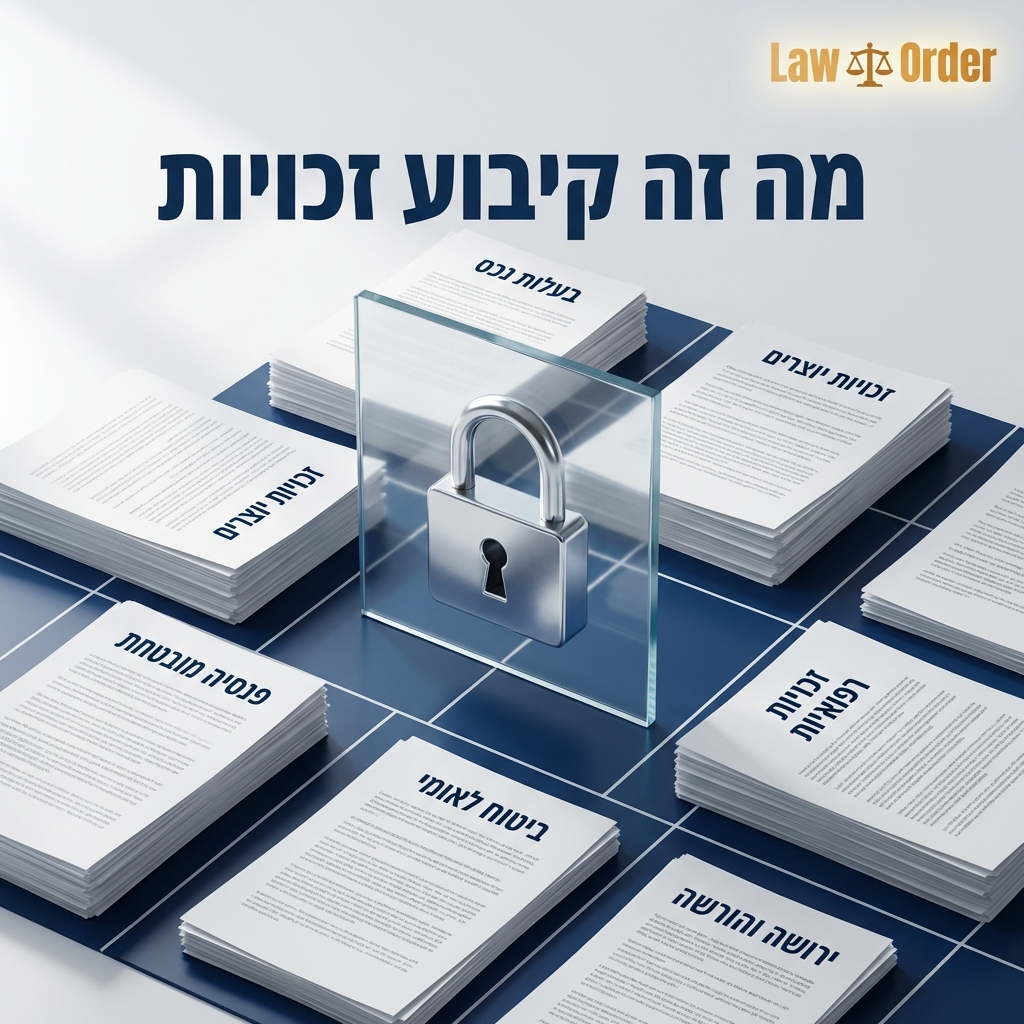 מה זה קיבוע זכויות