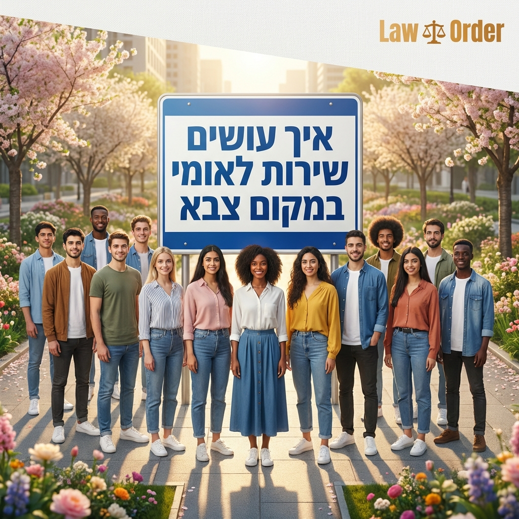 איך עושים שירות לאומי במקום צבא